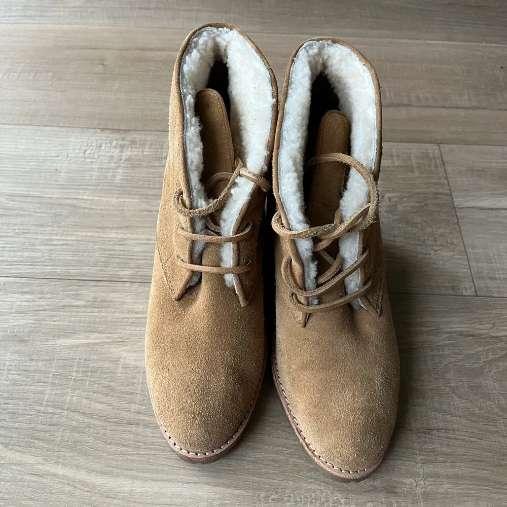 Coach Karson Wedge Boots - Picture 3 of 6